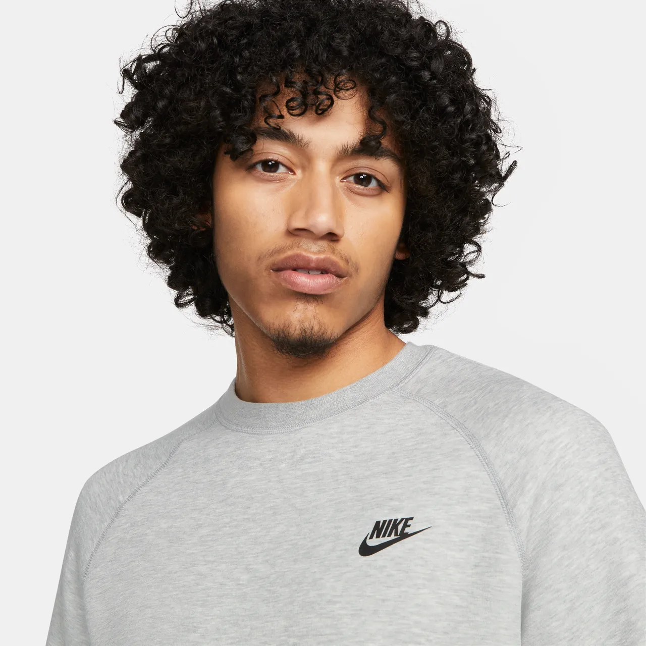 Nike Sportswear Tech Fleece Herentop met ronde hals - Grijs