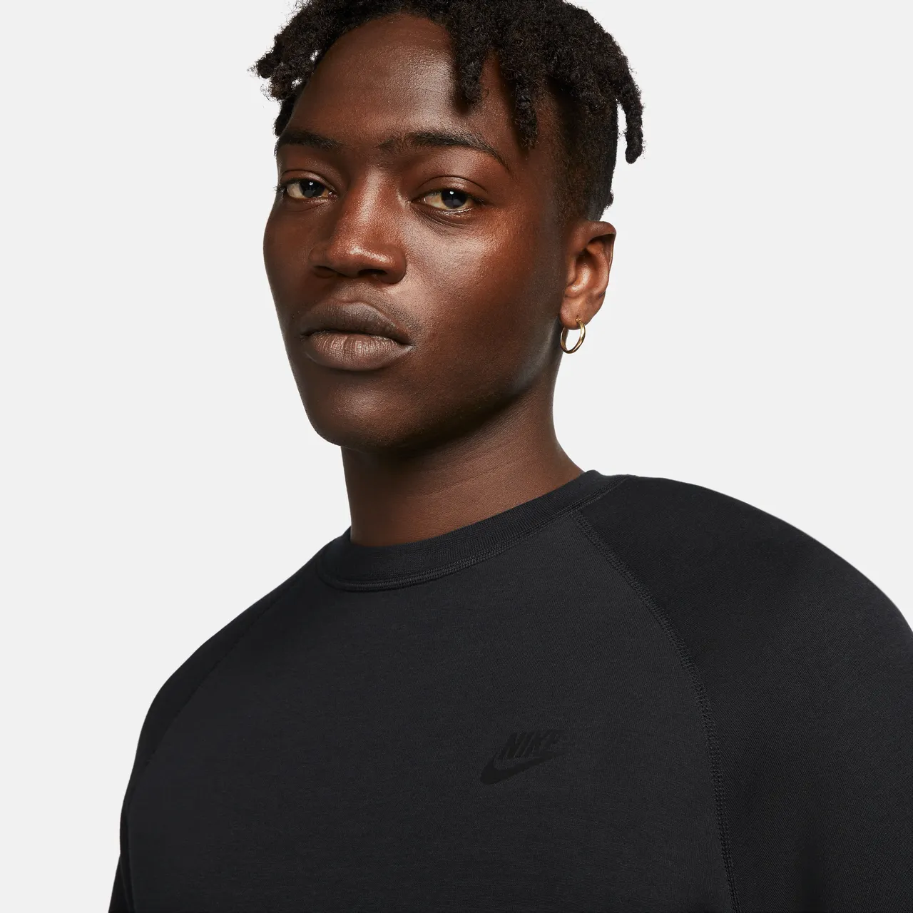 Nike Sportswear Tech Fleece Herentop met ronde hals - Zwart