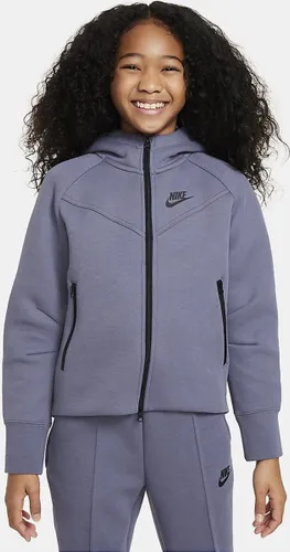 Nike Sportswear Tech Fleece Hoodie Kids Light Carbon