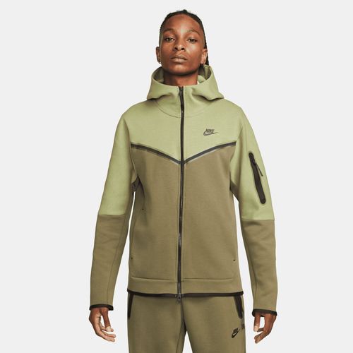 Nike Sportswear Tech Fleece Hoodie met rits voor heren - Groen