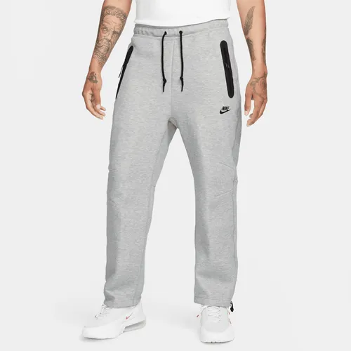 Nike Sportswear Tech Fleece joggingbroek met open zoom voor heren - Grijs