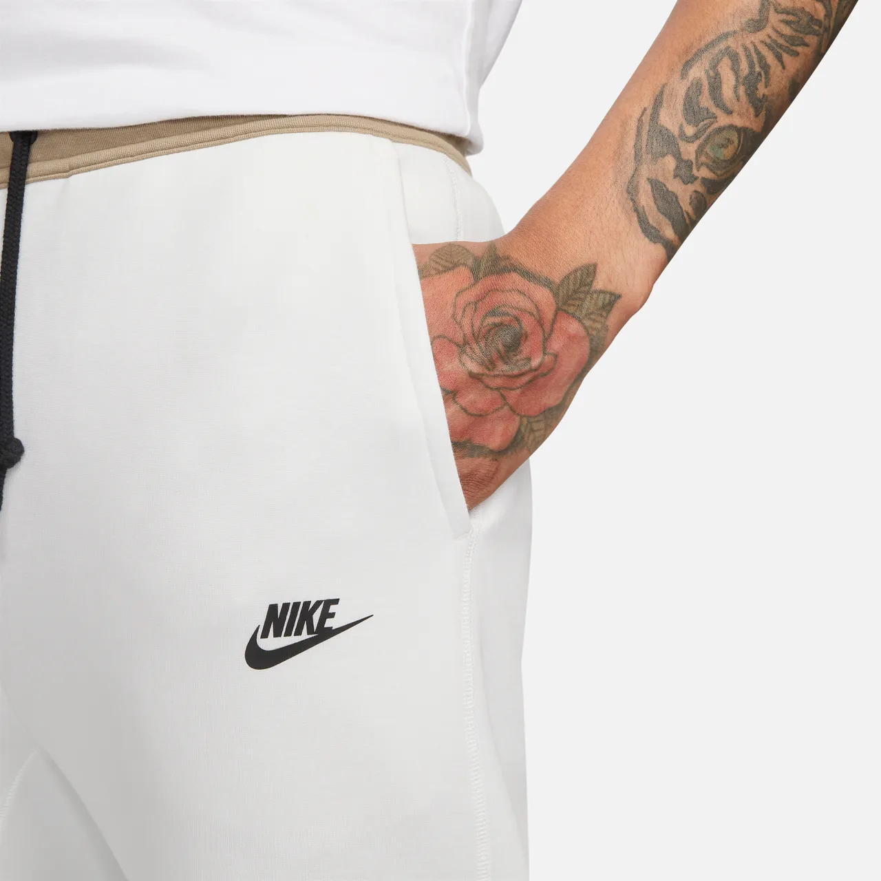 Nike Sportswear Tech Fleece Joggingbroek voor heren - Wit