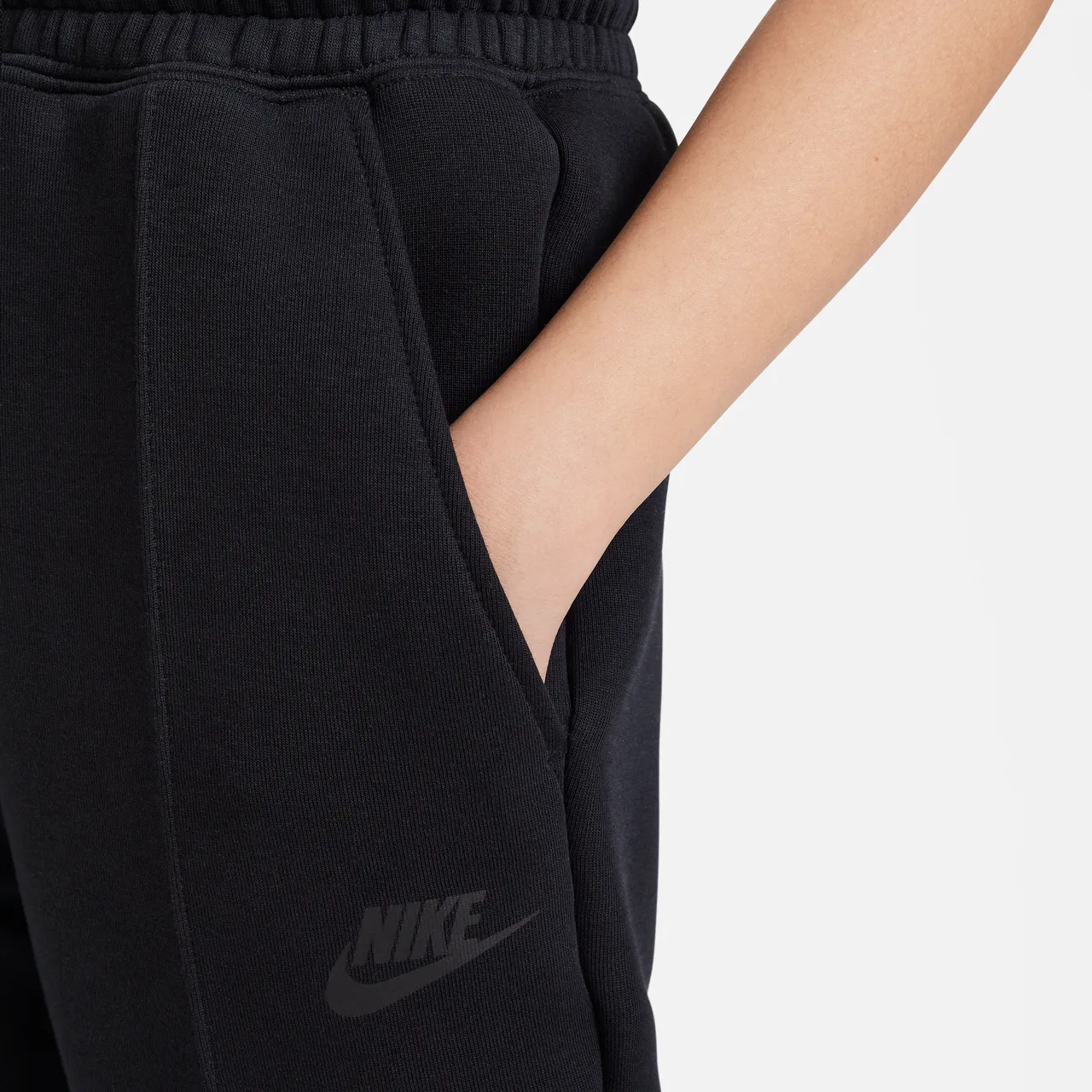 Nike Sportswear Tech Fleece joggingbroek voor meisjes - Zwart