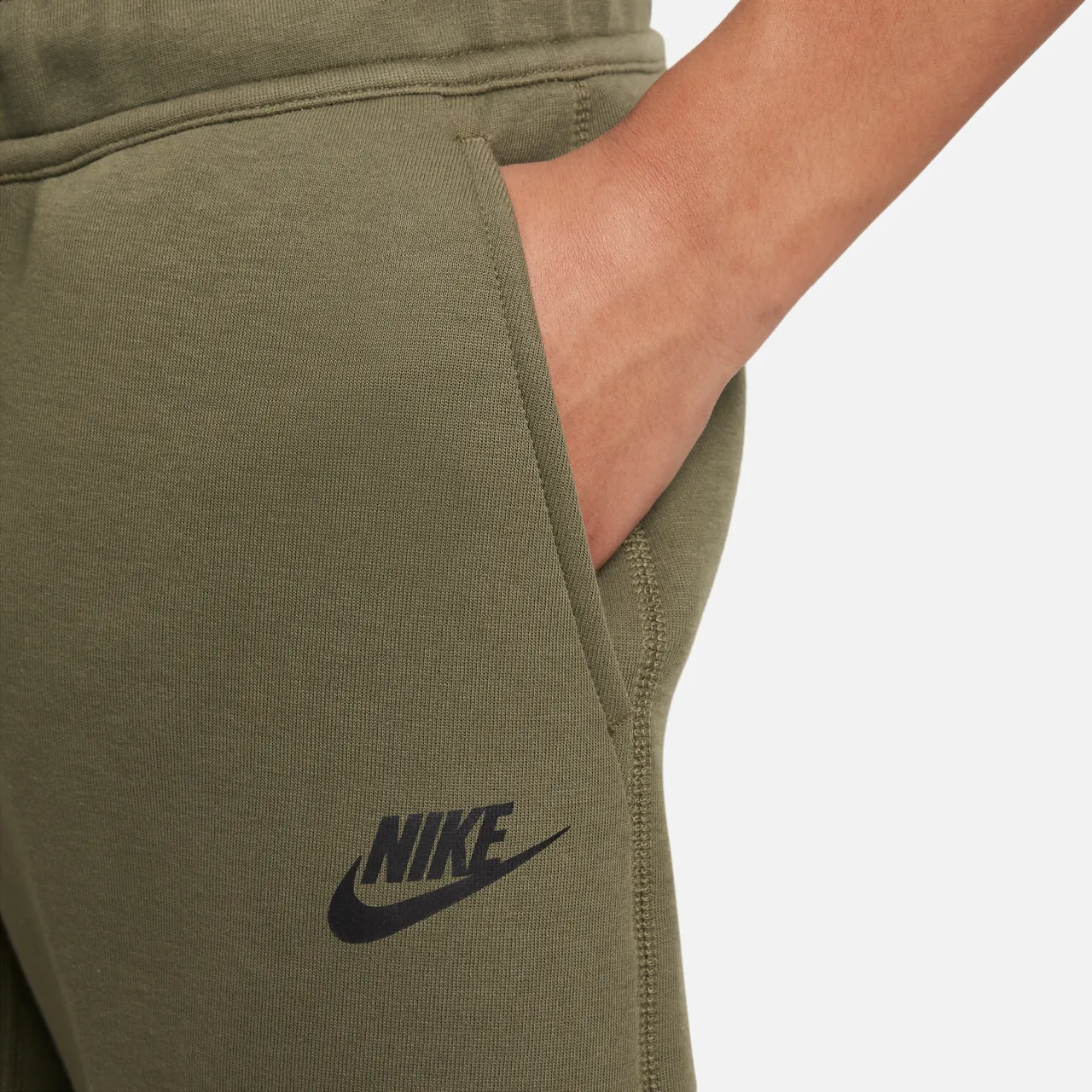 Nike Sportswear Tech Fleece jongensbroek - Groen