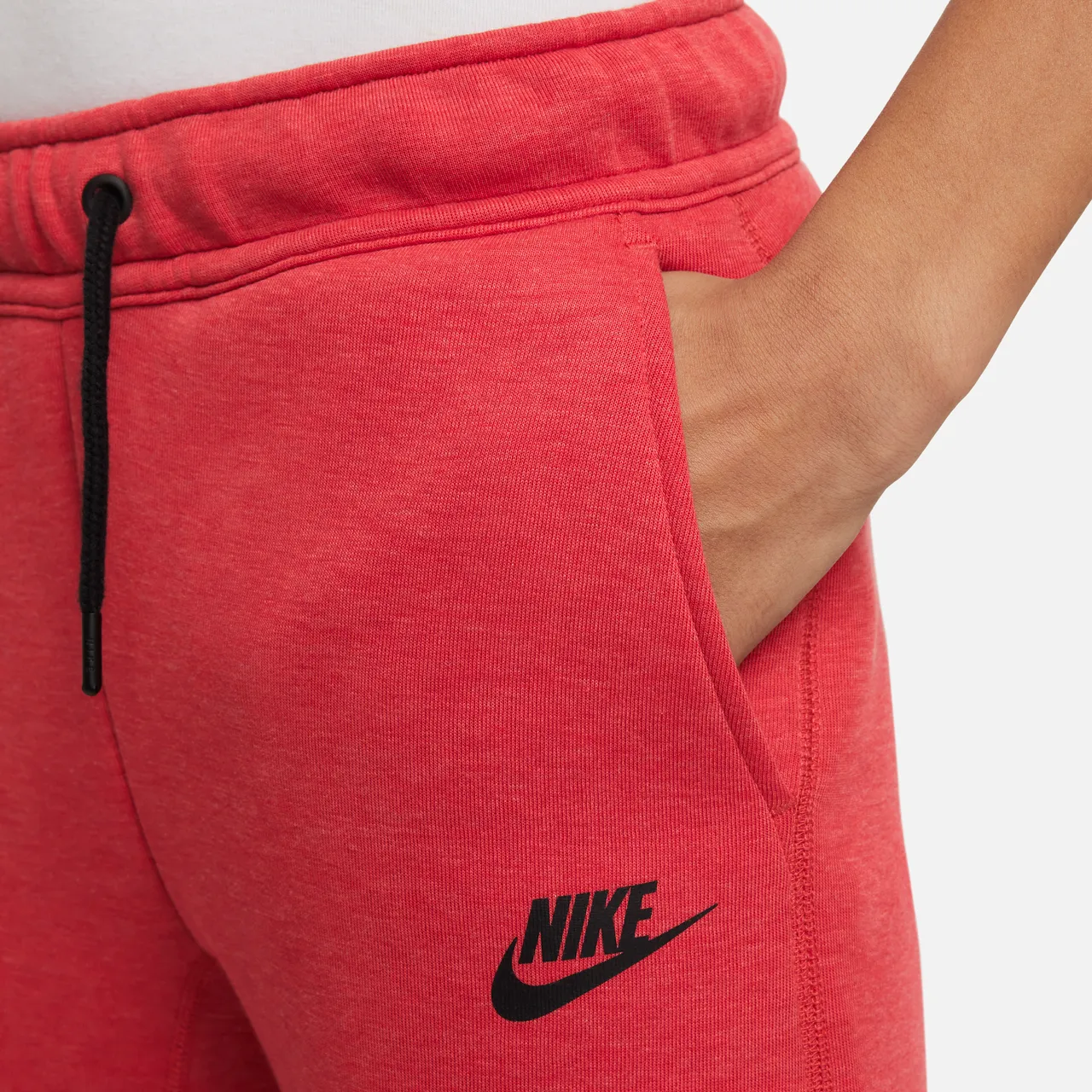 Nike Sportswear Tech Fleece jongensbroek - Rood