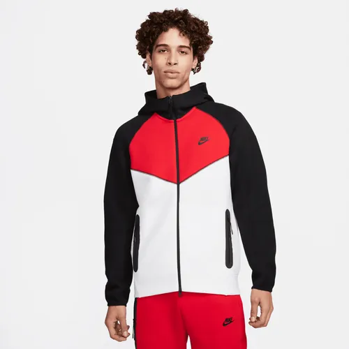 Nike Sportswear Tech Fleece Windrunner hoodie met rits voor heren - Wit