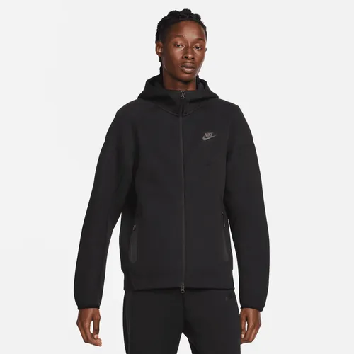 Nike Sportswear Tech Fleece Windrunner Hoodie met rits voor heren - Zwart