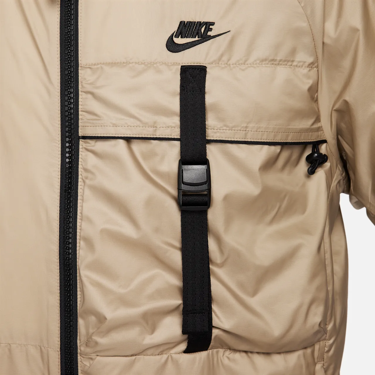 Nike Sportswear Tech Woven opvouwbaar N24 herenjack met voering - Bruin