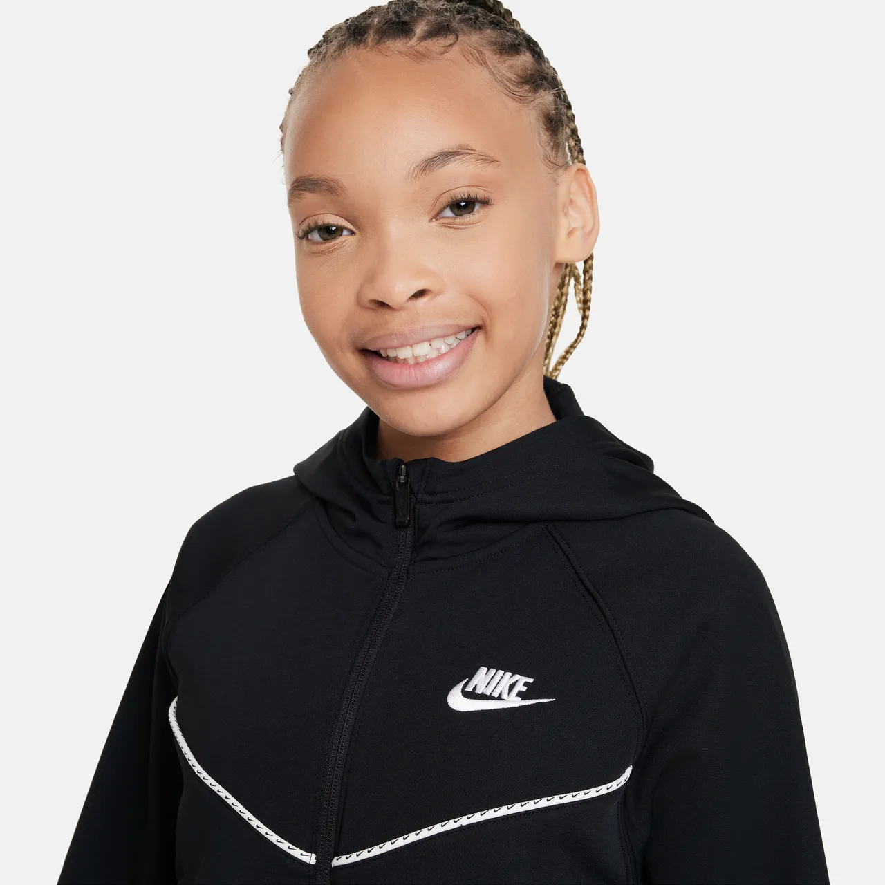 Nike Sportswear Trainingspak voor meisjes - Zwart