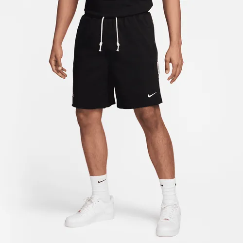 Nike Standard Issue Dri-FIT basketbalshorts voor heren (20 cm) - Zwart