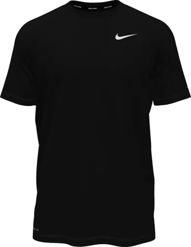 Nike Swim Nike Essential - Short sleeve hydroguard Heren Zwemshirt - Black