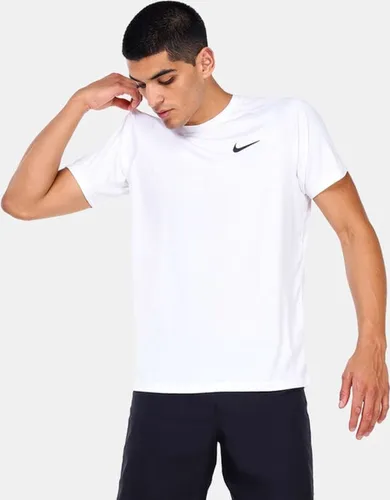 Nike Swim Nike Essential - Short sleeve hydroguard Heren Zwemshirt - White