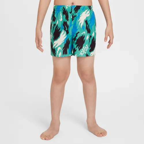 Nike Swim volley shorts voor jongens (10 cm) - Groen