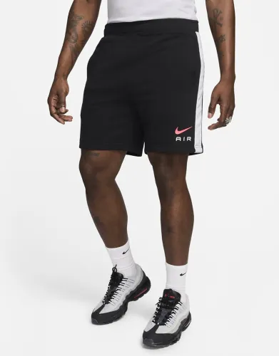Nike Swoosh Fleece Shorts Heren, Black