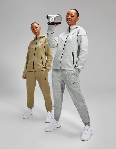 Nike Tech Fleece Joggers, Dark Grey Heather/Black