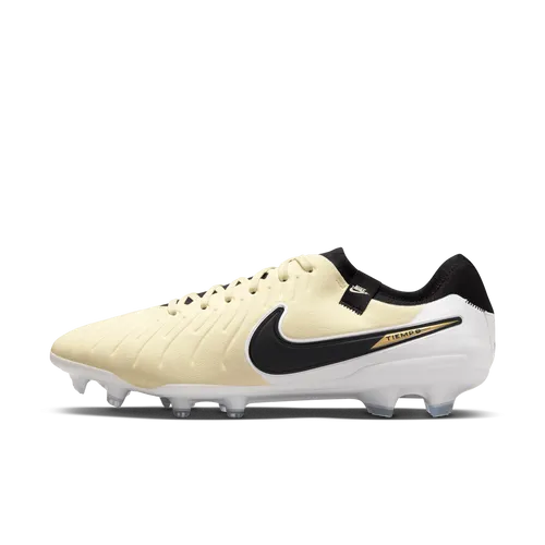 Nike Tiempo Legend 10 Pro low top voetbalschoenen (stevige ondergrond) - Geel