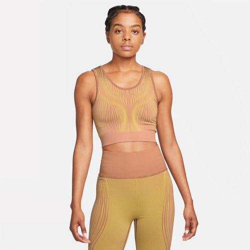 Nike Yoga Dri-FIT Advance Croptop voor dames - Roze