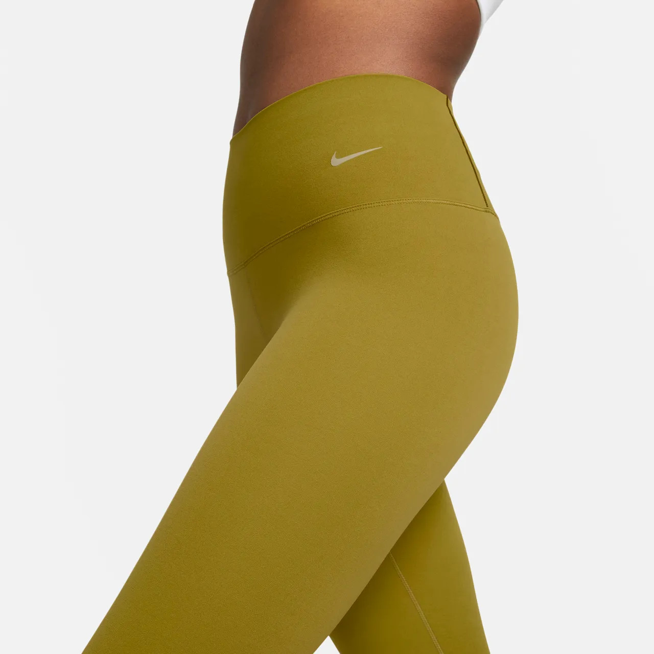 Nike Zenvy 7/8-legging met iets ondersteunende hoge taille voor dames - Groen