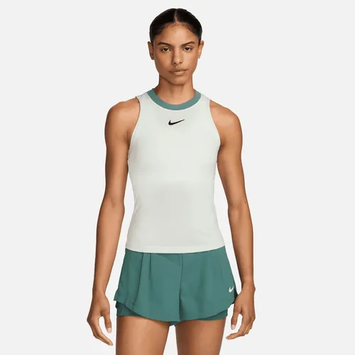 NikeCourt Advantage Dri-FIT tennistanktop voor dames - Groen