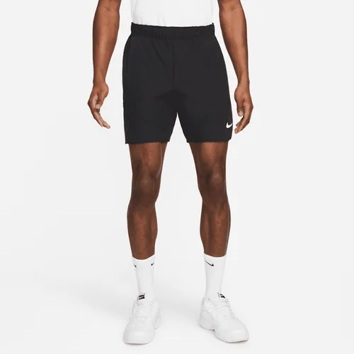 NikeCourt Dri-FIT Advantage Tennisshorts voor heren (18 cm) - Zwart