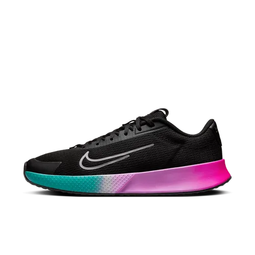 NikeCourt Vapor Lite 2 Premium hardcourt tennisschoenen voor heren - Zwart