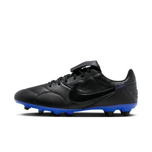 NikePremier 3 voetbalschoen (stevige ondergrond) - Zwart