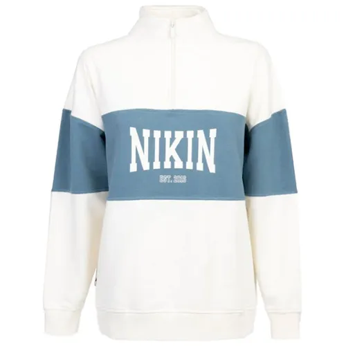 NIKIN - Women's Treesweater Quarter Zip Colorblock Nikin - Trui