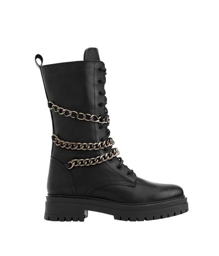 Nikkie N 9-540 2201 dionne chain boots 9000 black
