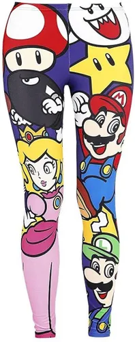 Nintendo - All Over Print Legging - Karakters - Large