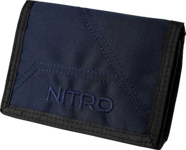 Nitro, Effen portemonnee, Nachtblauw.