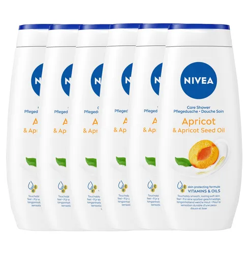 Nivea Apricot & Apricot seed Oil Care Shower Multiverpakking