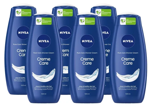 Nivea Care Cream Shower Multiverpakking