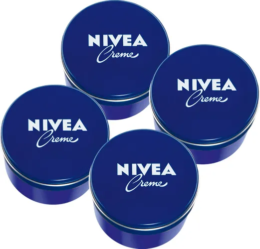 NIVEA Creme - Body Care Voor Gezicht, Handen en Lichaam - Body creme - Hydrateert de huid 48 uur lang - Voordeelverpakking: 4 x 400 ml
