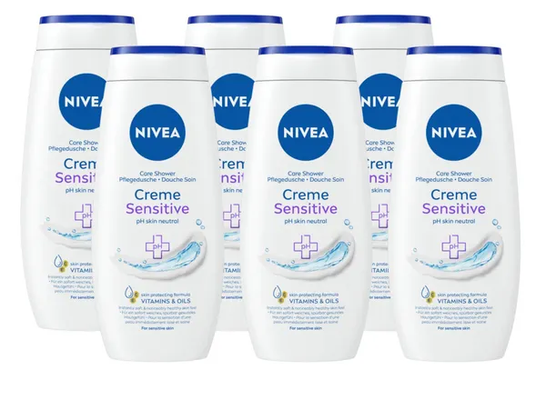 Nivea Creme Sensitive Douchecrème Voordeelverpakking