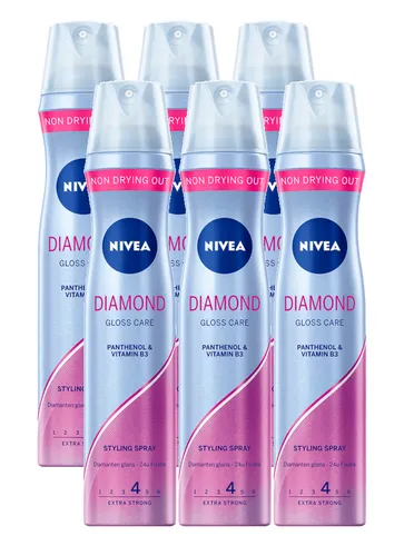Nivea Diamond Gloss Care Styling Spray Voordeelverpakking