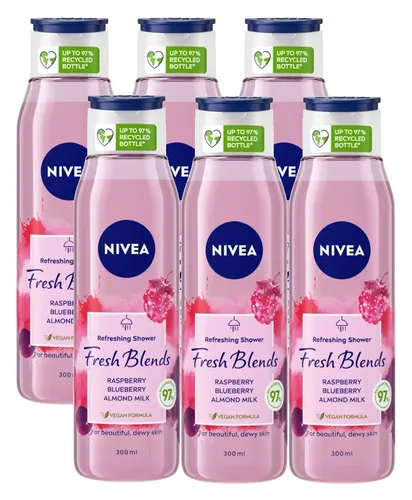 Nivea Fresh Blends Framboos Douchegel Voordeelverpakking