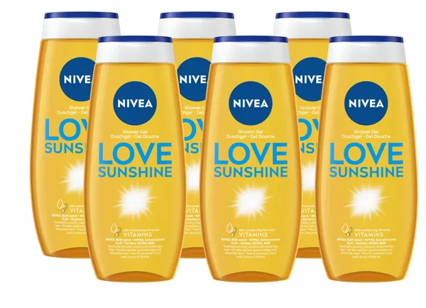 Nivea Love Sunshine Douchegel Voordeelverpakking