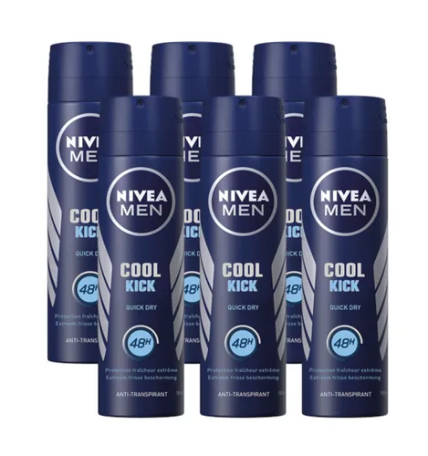 Nivea Men Cool Kick Deodorant Spray Voordeelverpakking