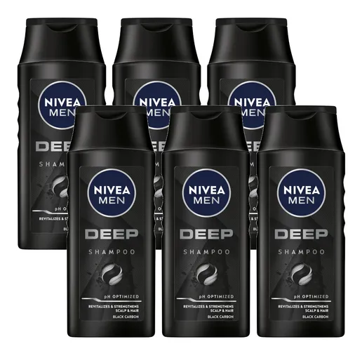 Nivea Men Deep Shampoo Voordeelverpakking