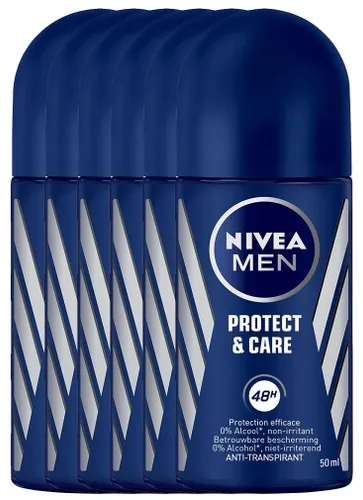 Nivea Men Protect & Care Roll-on Voordeelverpakking