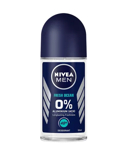 Nivea Men Roll On Fresh Ocean Deodorant zonder aluminium