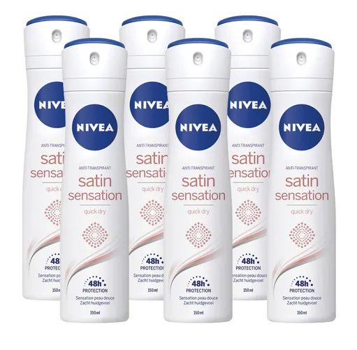 Nivea Satin Sensation Deodorant Spray Voordeelverpakking