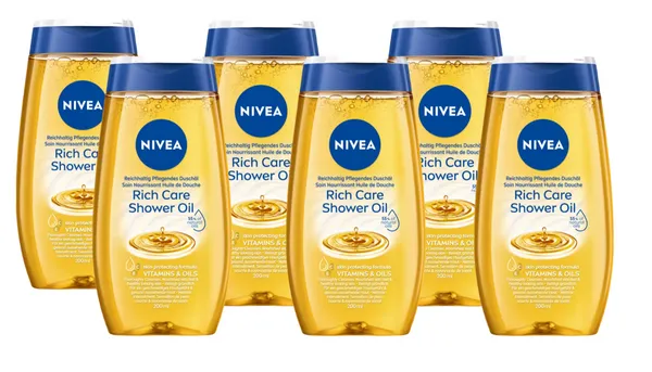 Nivea Shower Oil Voordeelverpakking