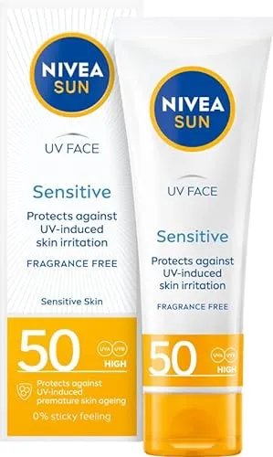 Nivea Sun Crème sensible de visage pour la peau sensible