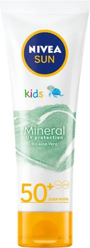 NIVEA SUN KIDS MINERAL UV Protection Zonnebrand Crème Gezicht SPF50+ - Zonnebrandcreme - 50ML