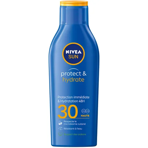 NIVEA SUN Lait solaire Protect & Hydrate FPS 30 (1 x 200 ml)
