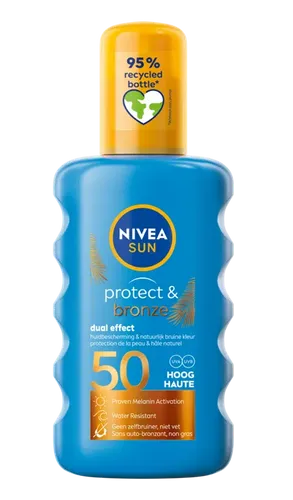 Nivea Sun Protect & Bronze Dual Effect Zonnespray SPF50