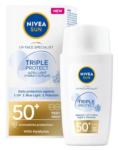 Nivea Sun Triple Protect SPF50+ Zonnebrandcrème