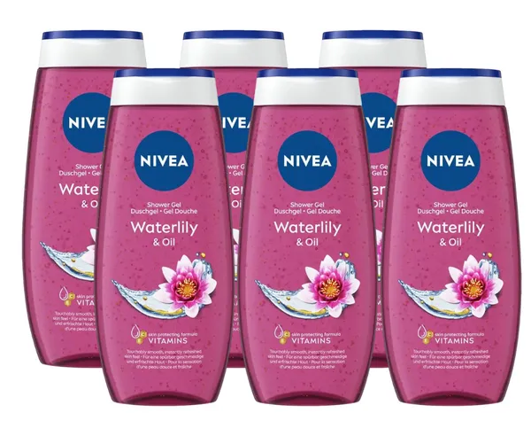Nivea Waterlily & Oil Douchegel Voordeelverpakking