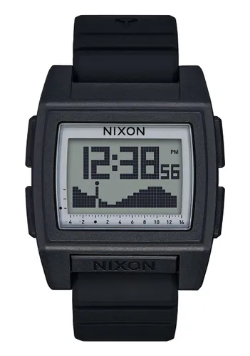 Nixon Digitaal herenhorloge met siliconen armband